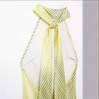 Long satin backless sleeveless dress for women