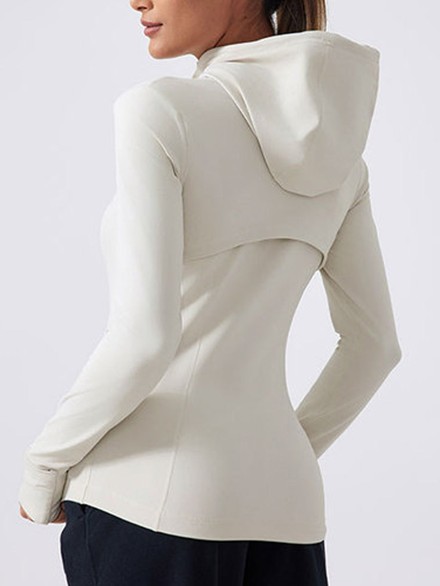BareWarm Sculpt Hooded Jacket
