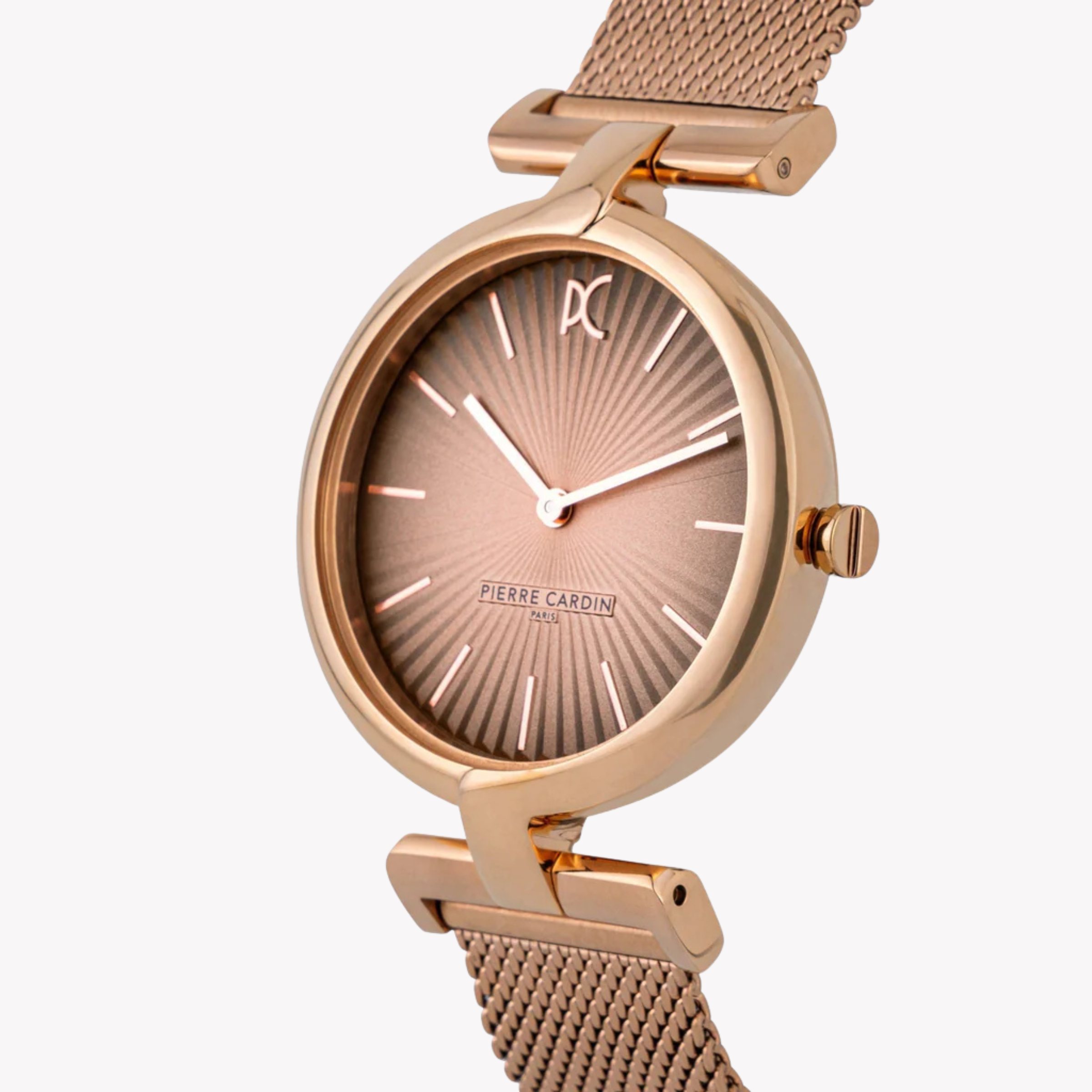 Pierre Cardin Women's Rose Gold Watch, Gray Dial | Cmd.3509