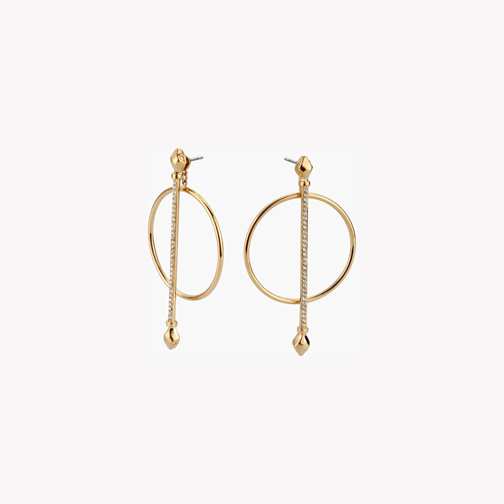 Just Cavalli Women's Gold Earrings, Stainless Steel | Jcer00410200
