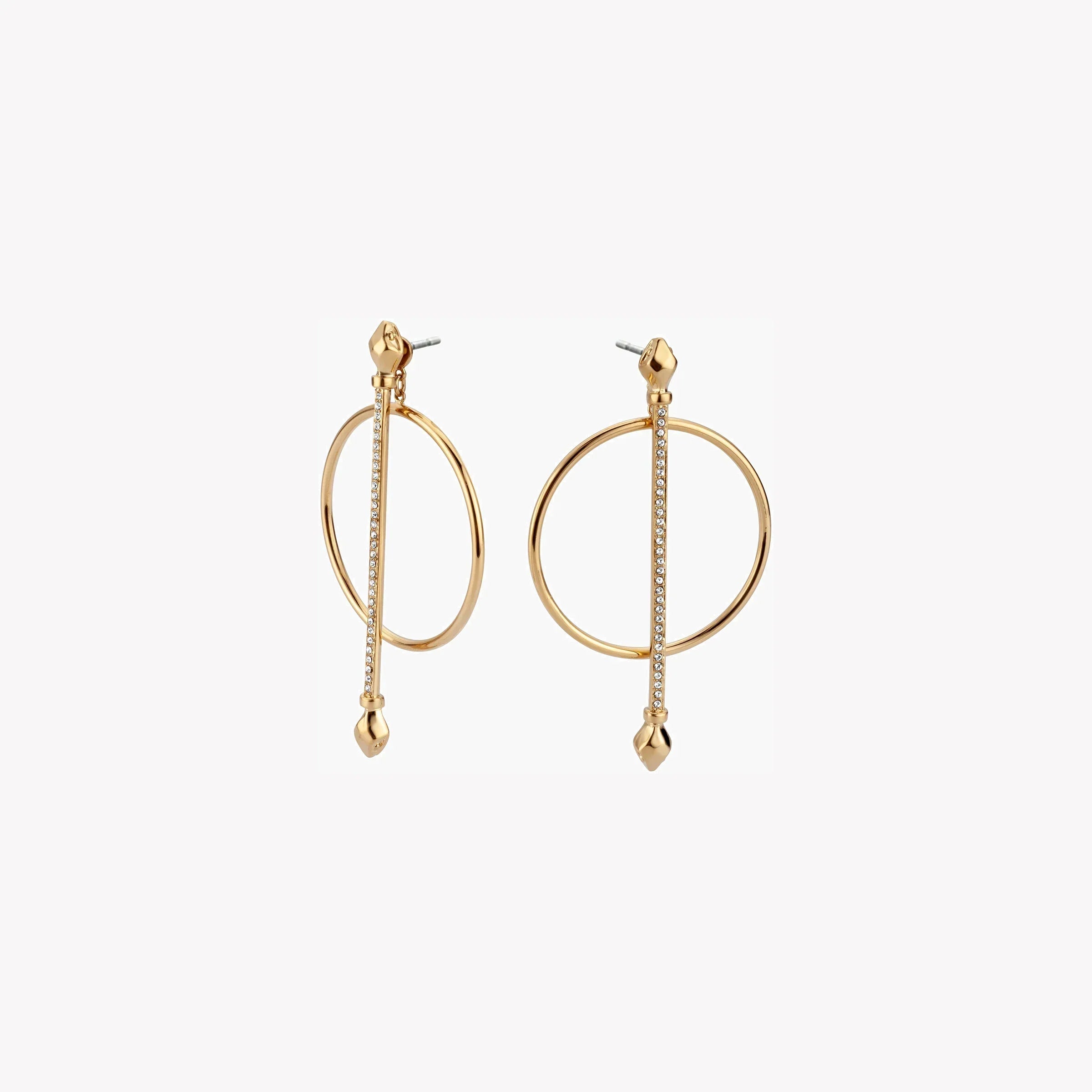 Just Cavalli Women's Gold Earrings, Stainless Steel | Jcer00410200