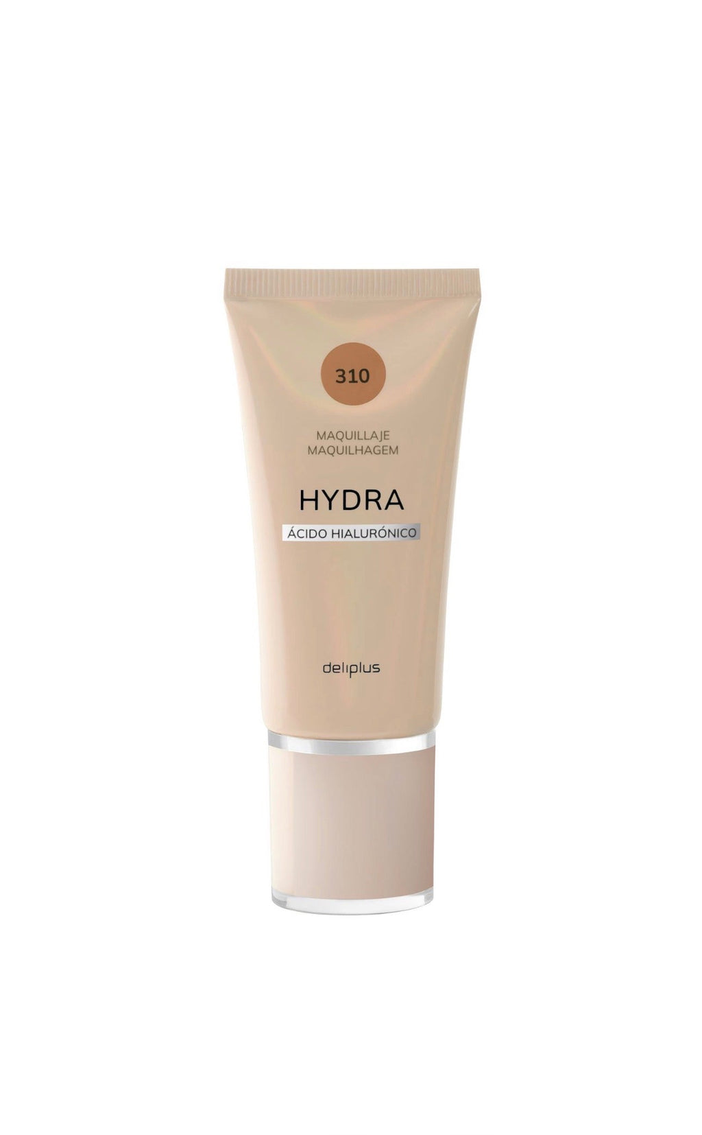 Deliplus - Fond de Teint Hydra Acide Hyaluronique – Fini Naturel Hydratant