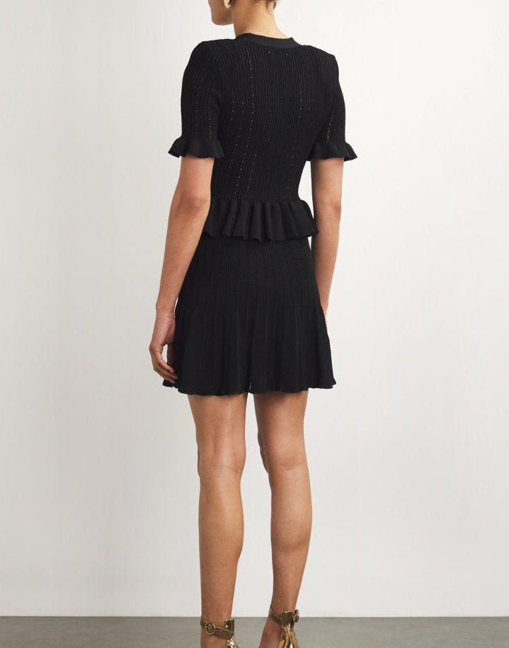 Ruffle Knit Set