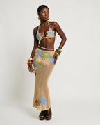 Free Spirit Crochet Flower Bikini Set-0