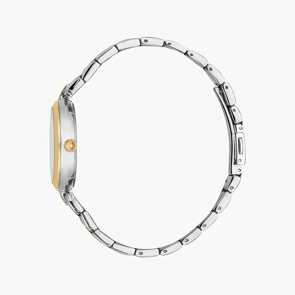 Just Cavalli Women's Two Tone Stainless Steel Watch, Silver Dial | Jc1l241m0085