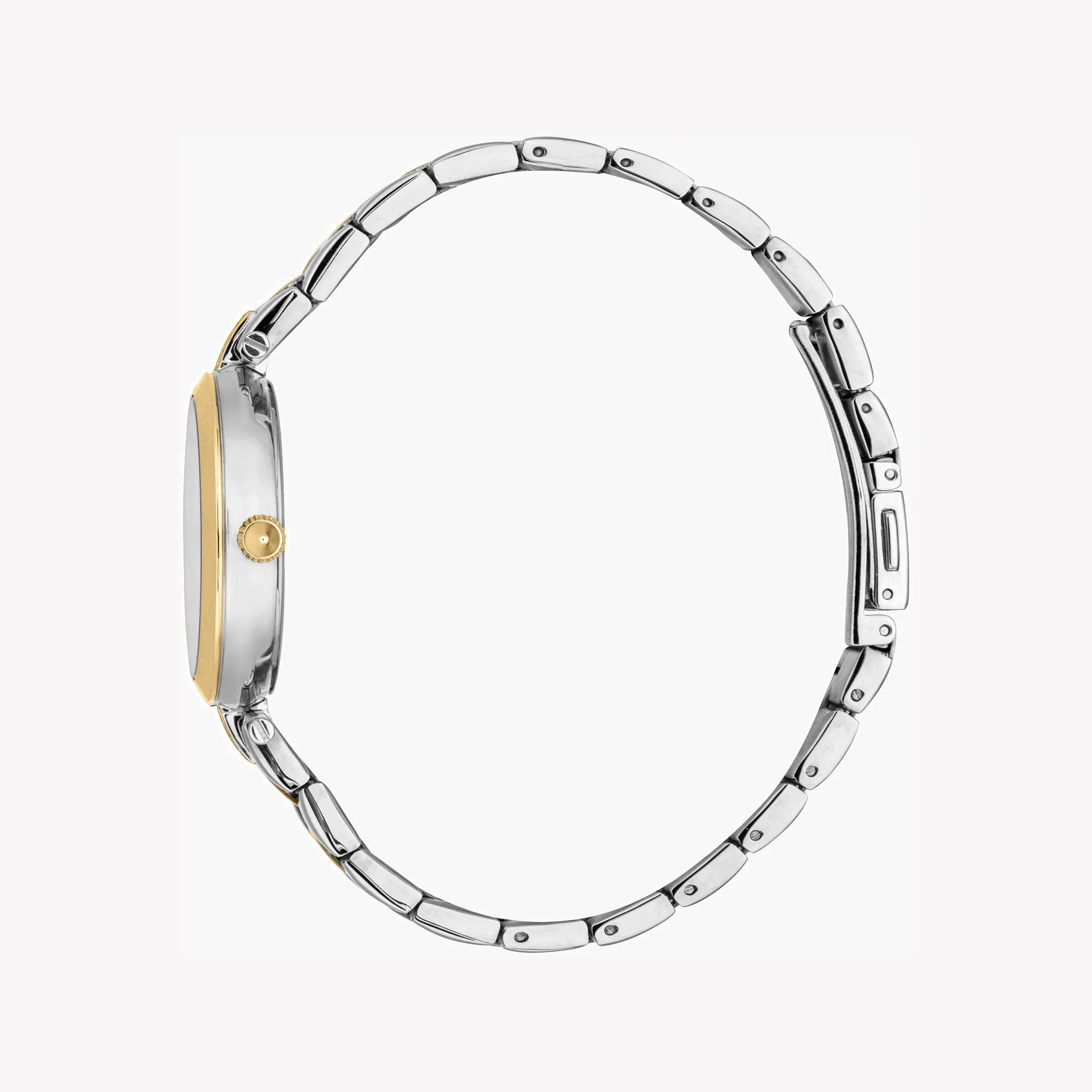 Just Cavalli Women's Two Tone Stainless Steel Watch, Silver Dial | Jc1l241m0085