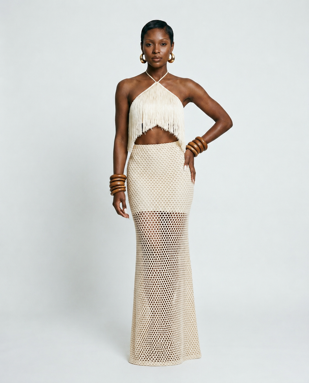 Wanderlust Fringe Crochet Bikini Set-2