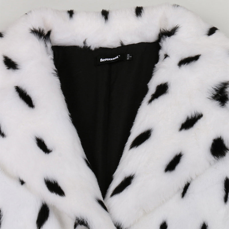 Nerazzurri Winter Long Oversized Colorful Warm Hairy Fluffy Faux Fur Coat Women Pockets Female Loose Luxury Furry Overcoat