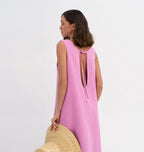 French Cotton Linen Dress