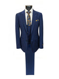 Men's 3-Piece Navy Slim Fit Suit
