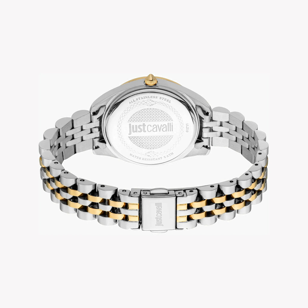 Just Cavalli Women's Two Tone Stainless Steel Watch, Stainless Steel | Jc1l210m0495