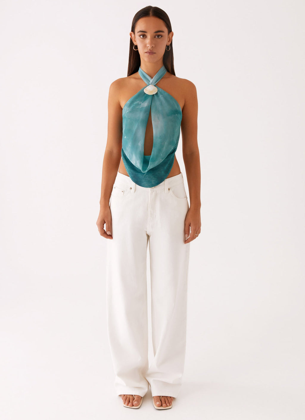 Backless Cut-Out Top