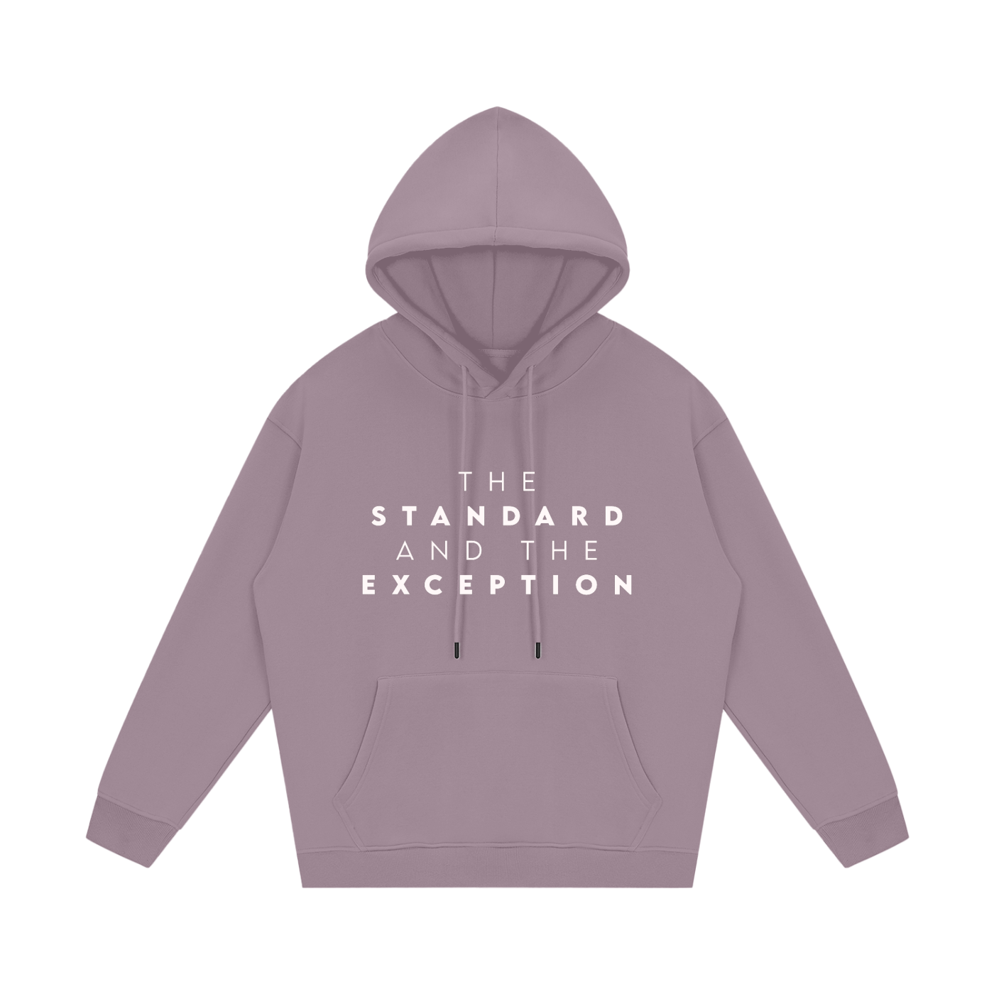 The standard and the exception Fleece Hoodie-7