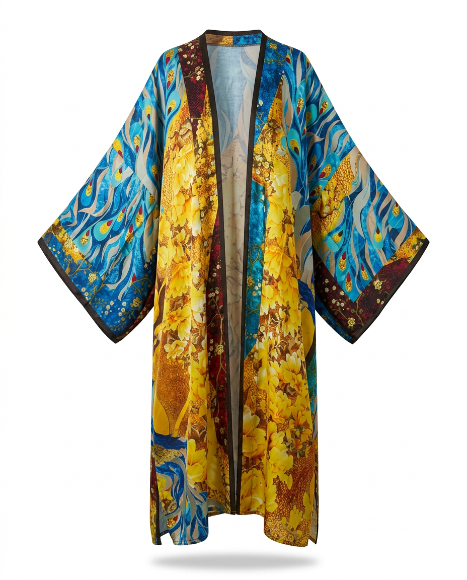 Limitless Printed Boho Kaftan-1