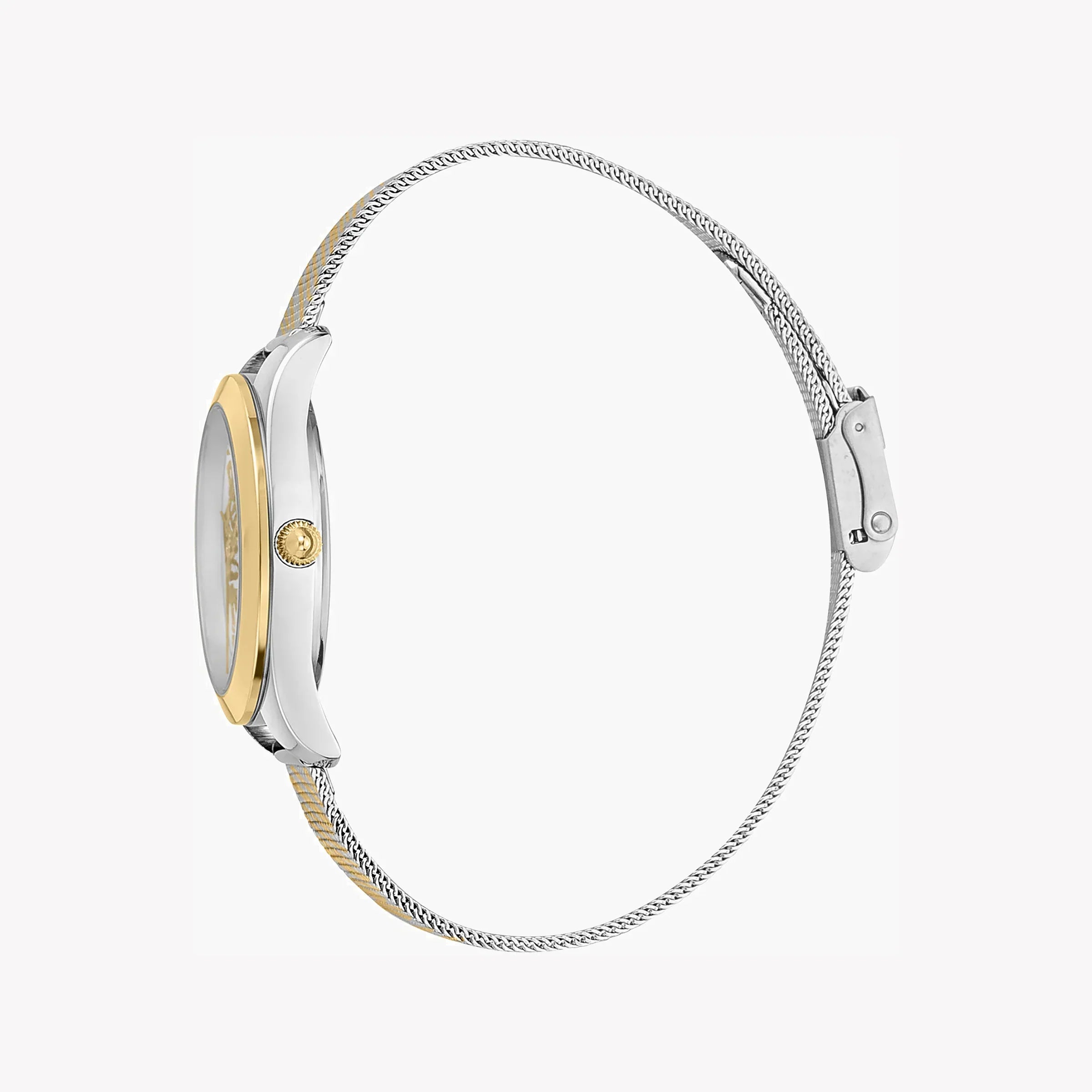 Just Cavalli Women's Two Tone Watch, Silver Dial | Jc1l210m0065