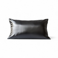 King Organic Silk Pillowcase - Dark Grey