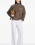 Wool High Neck sweater