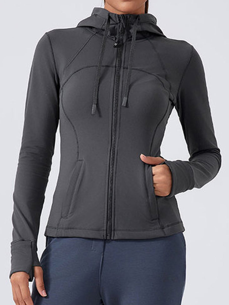 BareWarm Sculpt Hooded Jacket