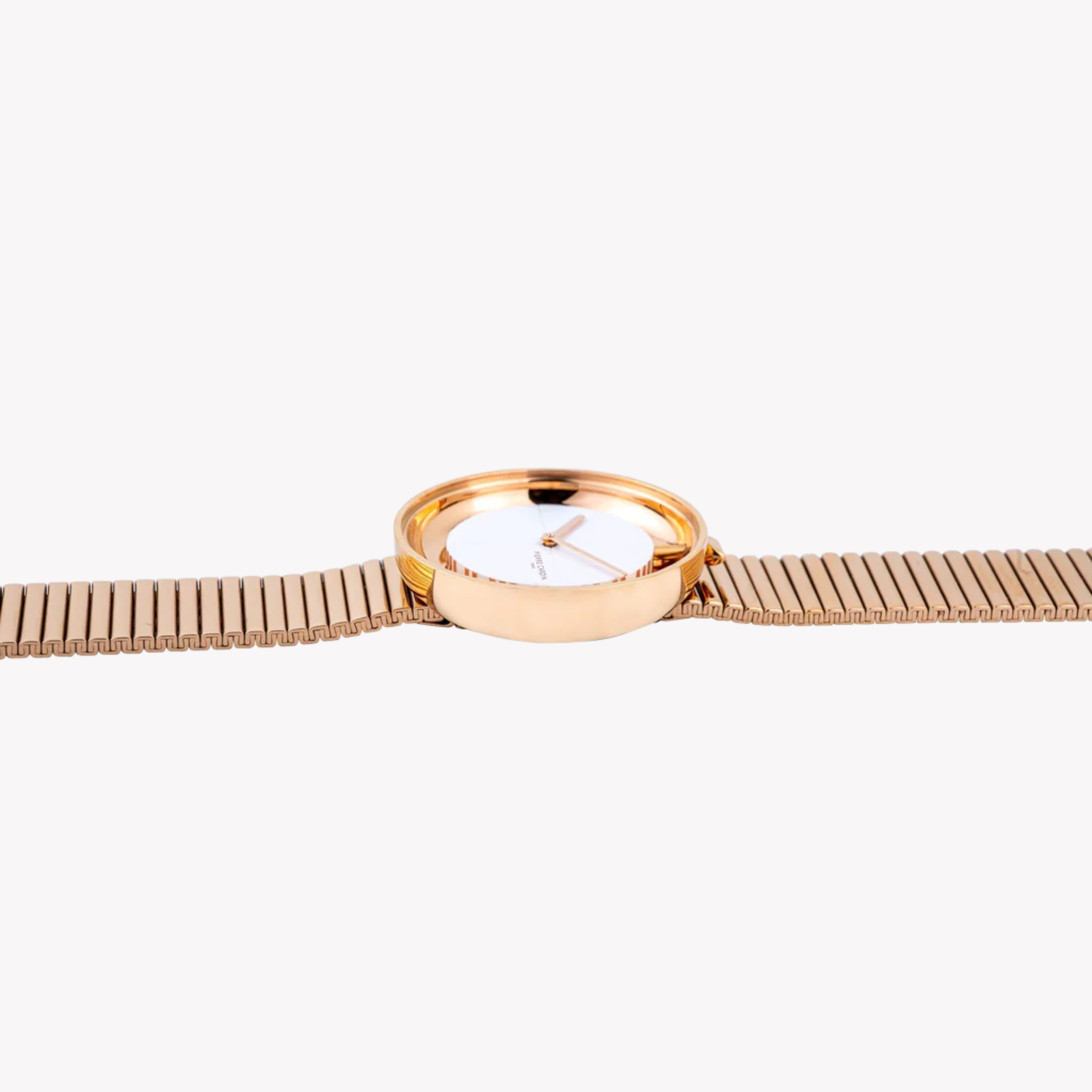 Pierre Cardin Women's Rose Gold Watch, White Dial | Cma.0017