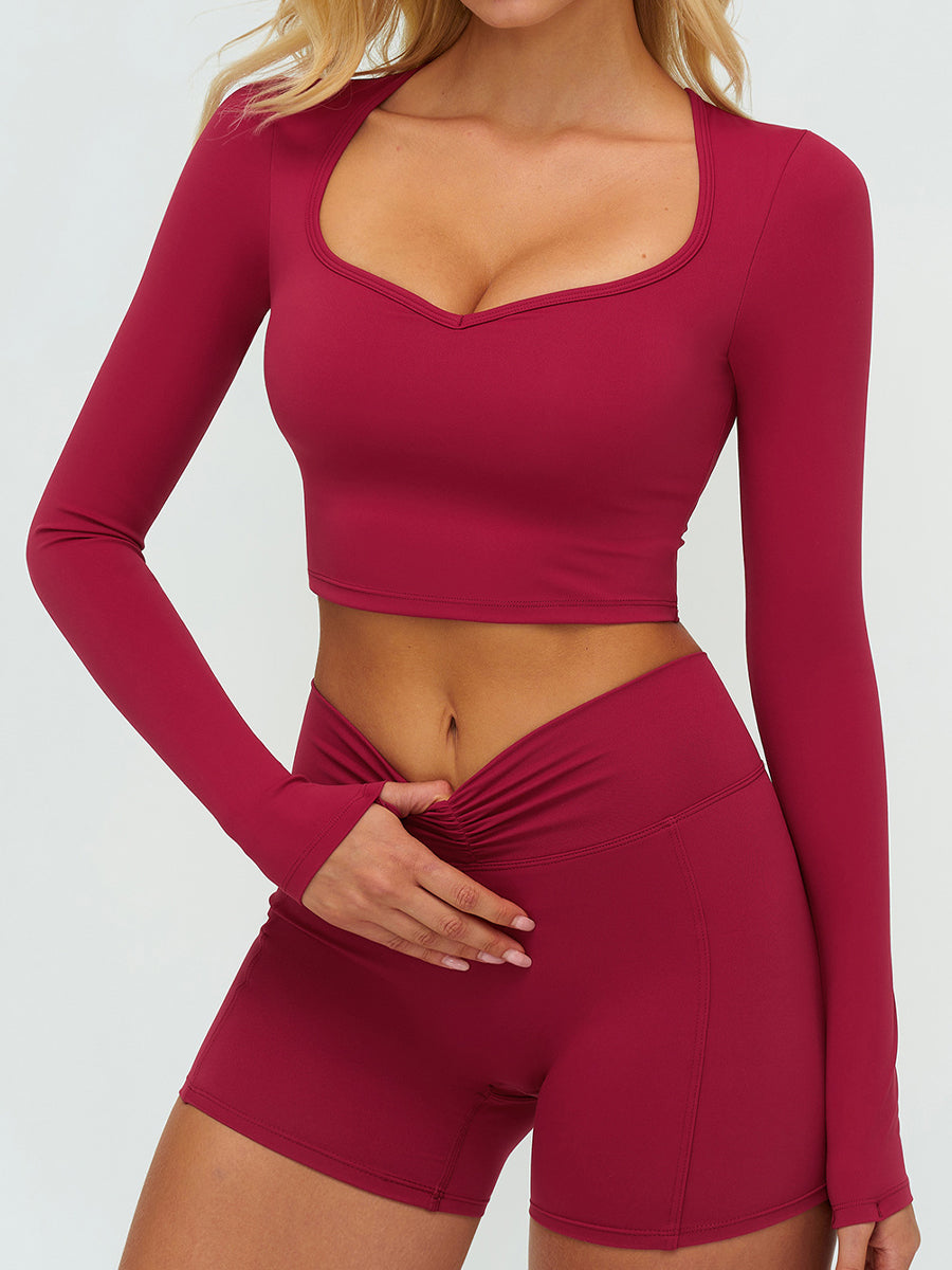 SoftBrush Long-Sleeve Performance Top