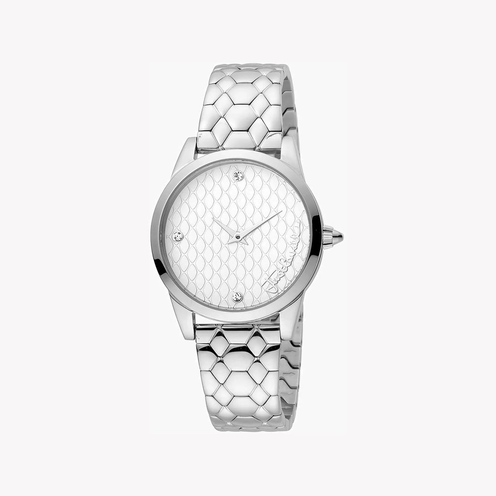 Just Cavalli Women's Silver Watch, Silver Dial | Jc1l087m0045