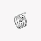 Just Cavalli Silver Brass Ring
