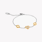 Just Cavalli Two-Tone Watch, Silver Dial | Jc1l315m0085
