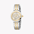 Just Cavalli Two-Tone Watch, Silver Dial | Jc1l314m0085