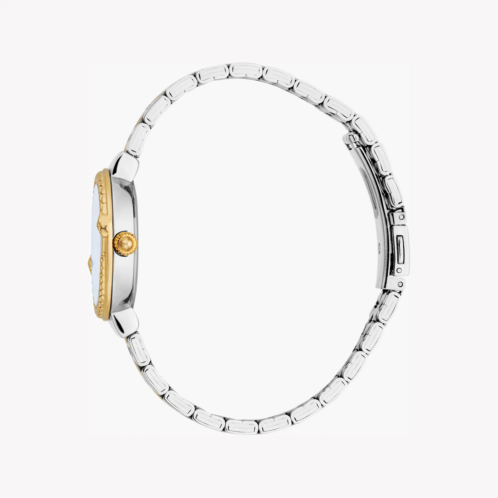 Just Cavalli Women's Two-Tone Watch, Dark Blue Dial | Jc1l311m0065