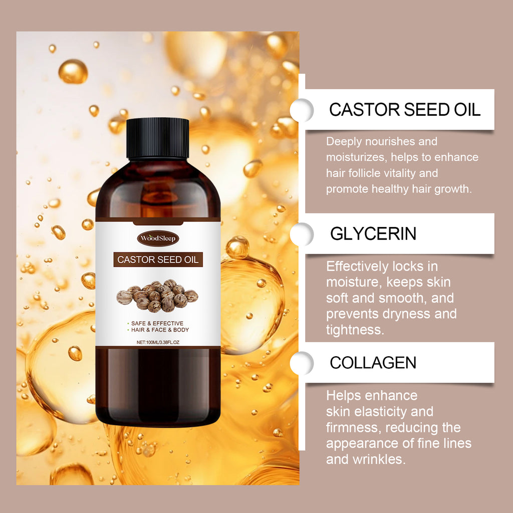 Castor Oil Hair Repair Follicle