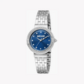 Just Cavalli Men's Silver Watch, Dark Blue Dial | Jc1l311m0015