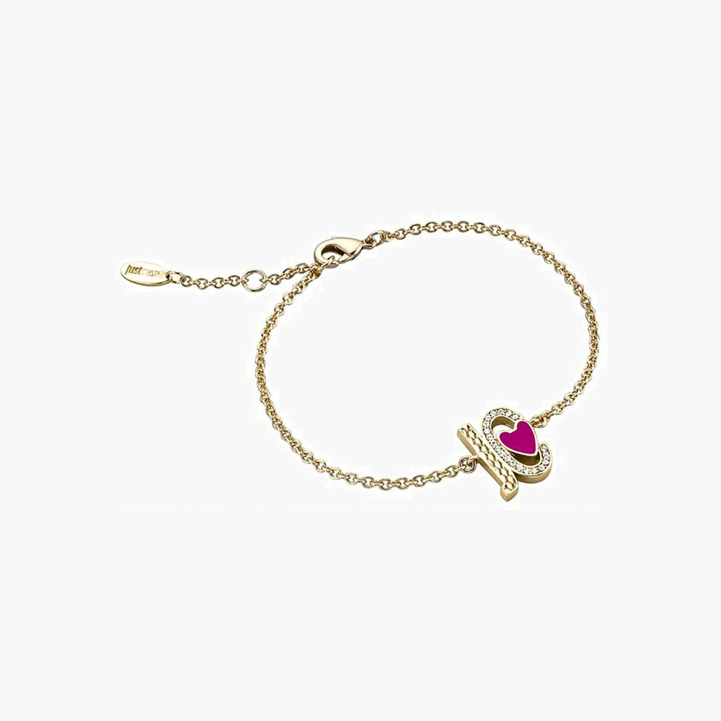 Just Cavalli Women's Gold Brass Bracelet, Stylish Accessory | Jcfb00120200
