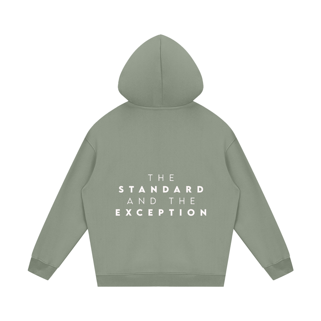 The standard and the exception Fleece Hoodie-2