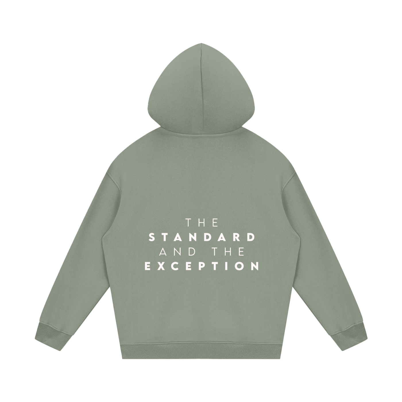 The standard and the exception Fleece Hoodie-2