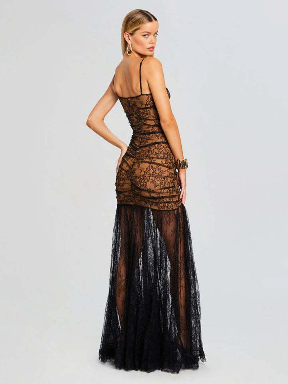 French lace dress