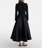 Satin Rhinestone Dress