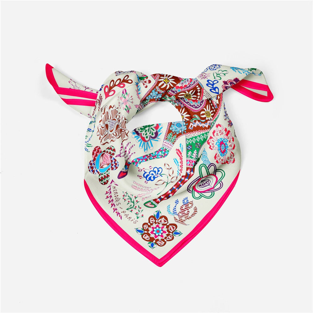 Floral Horse Scarf
