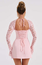 Bustier Lace long Dress