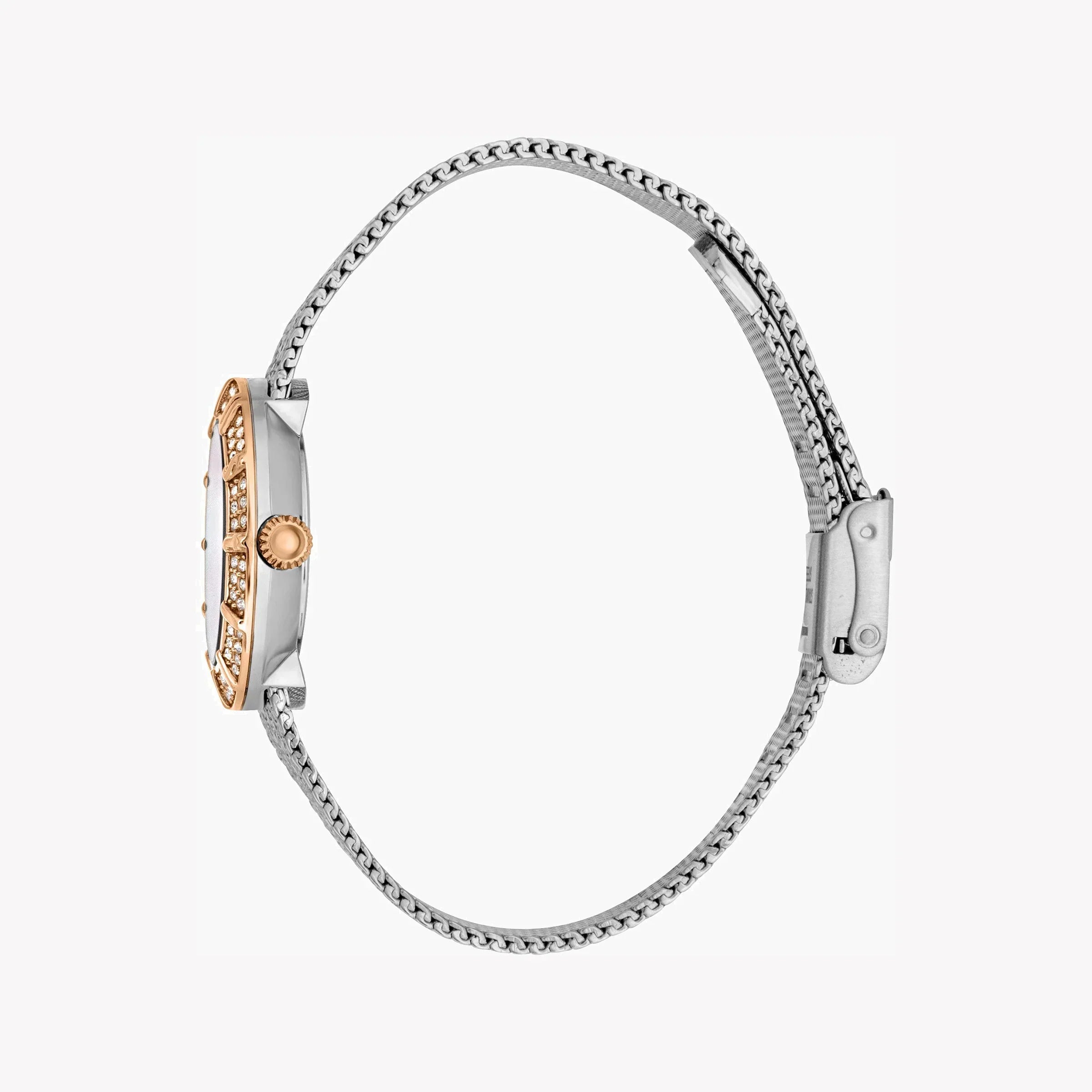 Just Cavalli Women's Stainless Steel Watch, Two Tone Dial | Jc1l253m0105
