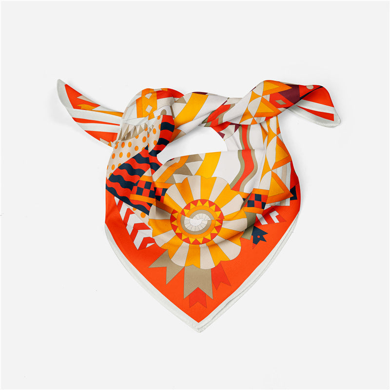 Hand-painted Junma scarf