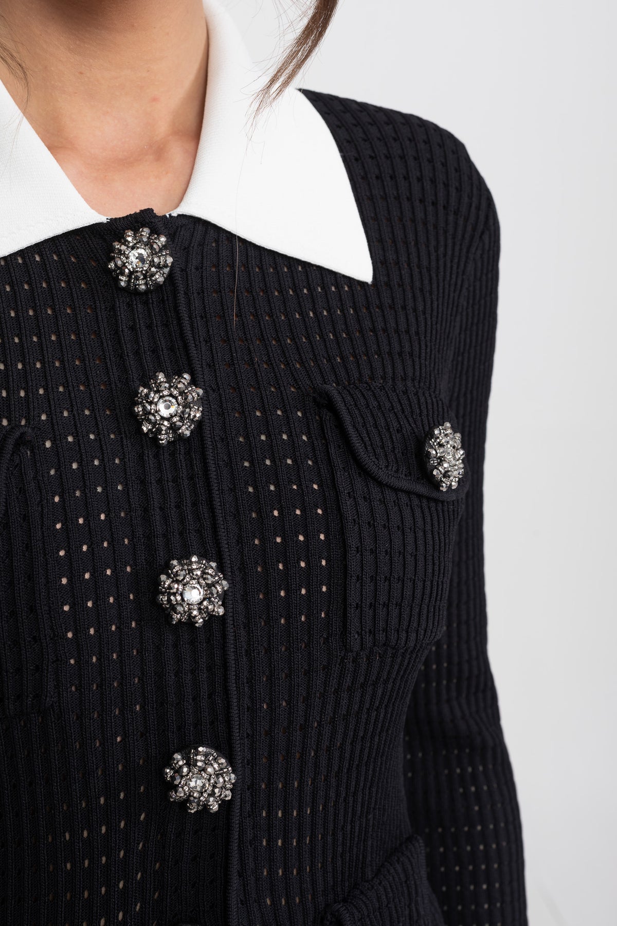 Crystal Tweed Dress