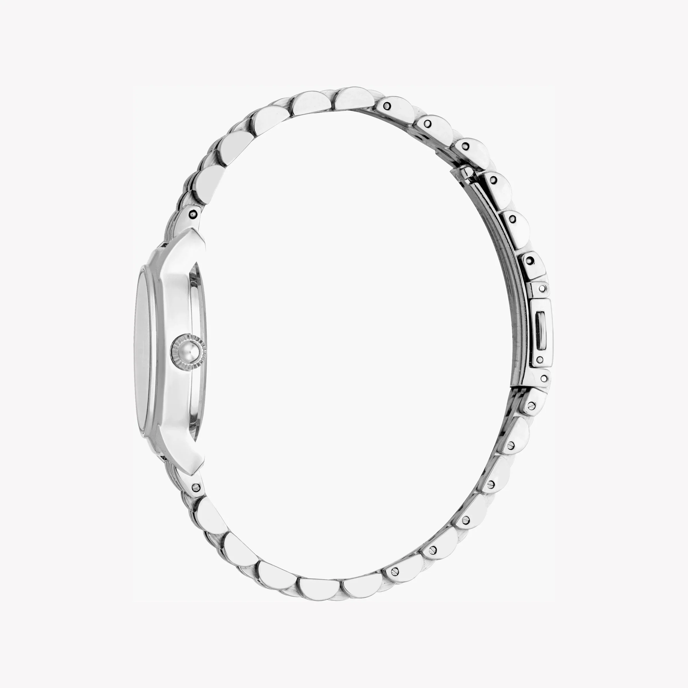 Just Cavalli Women's Silver Watch, Dark Blue Dial | Jc1l333m0015