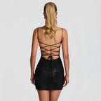 Embroidered Bodycon Dress