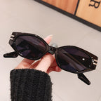 Fashion Vintage Cat Eye Sunglasses Women Men Luxury Brand Designer Popular Travel Small Frame Sun Glasses Sexy Ladies UV400