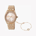 Just Cavalli Women's Rose Gold Watch, Elegant Design | Jc1l195m0085