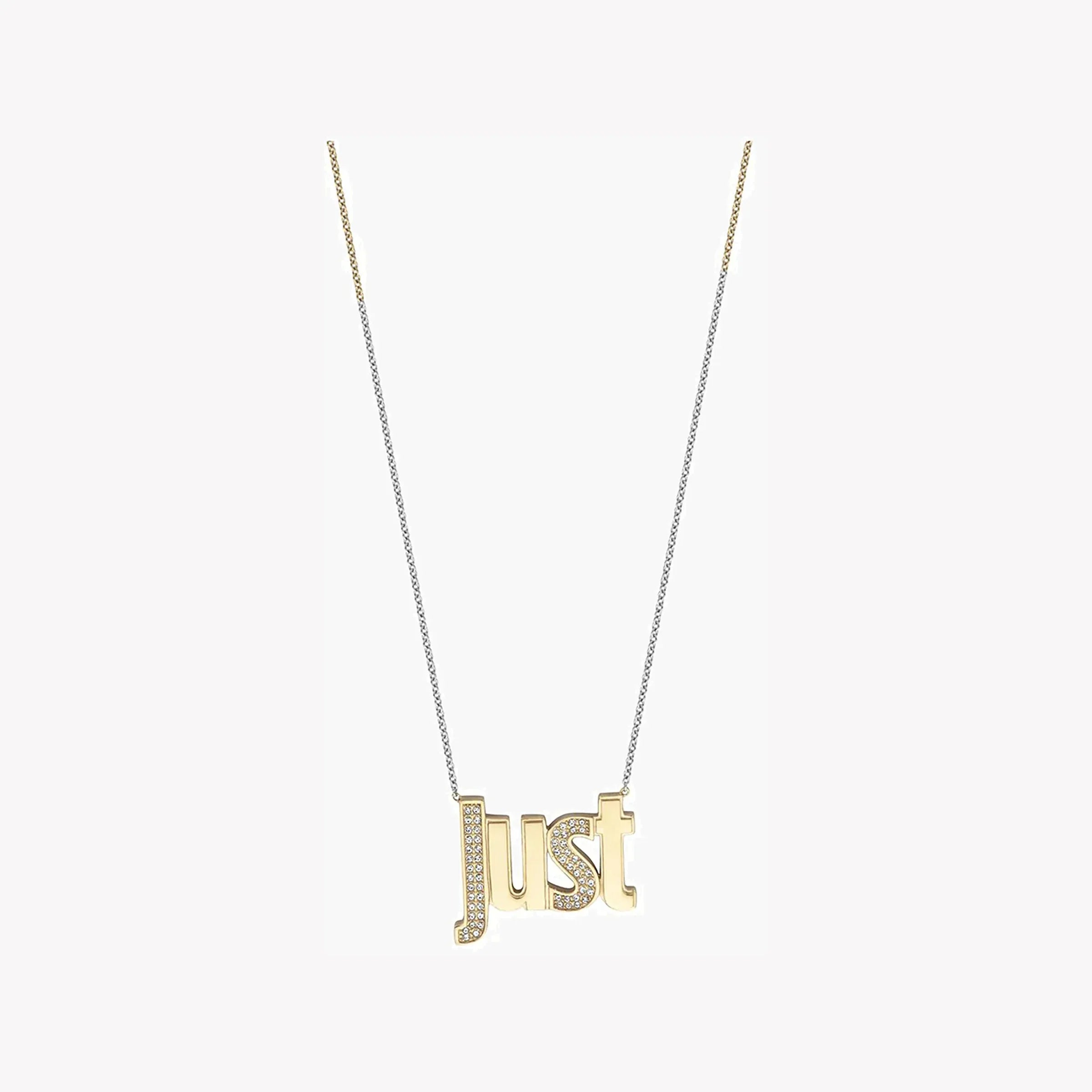 Just Cavalli Women's Silver Stainless Steel Necklace | Jcnl00600800