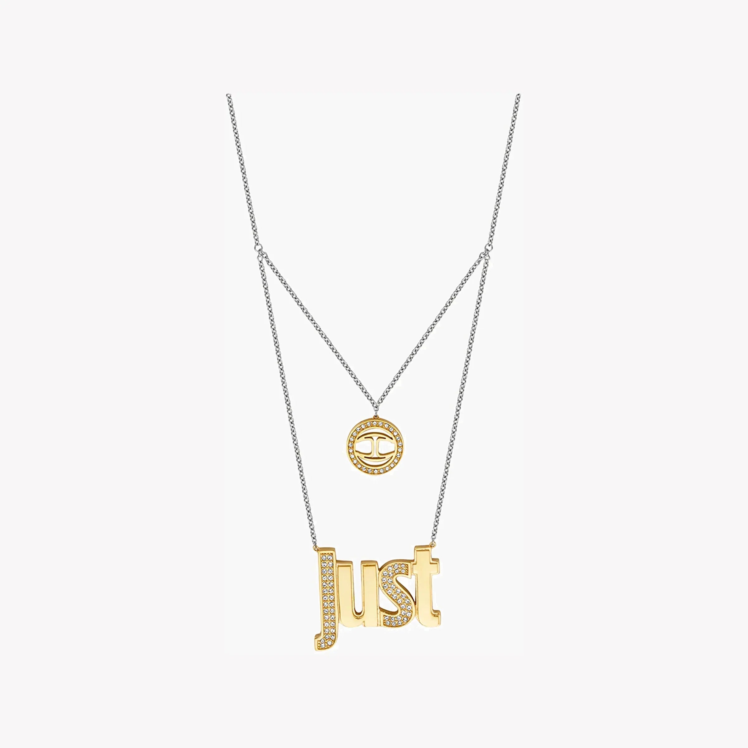 Just Cavalli Women's Silver Stainless Steel Necklace | Jcnl00600400
