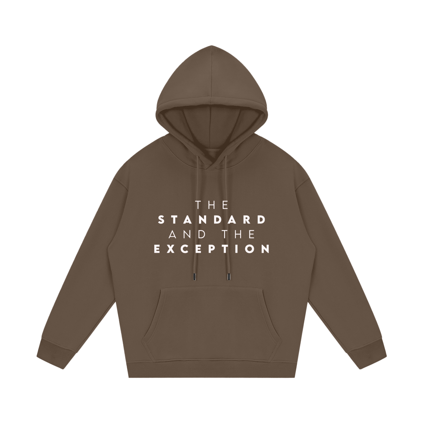 The standard and the exception Fleece Hoodie-3