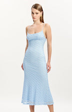 Jacquard Strapless Dress