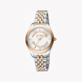 Just Cavalli Women's Two Tone Stainless Steel Watch, Silver Dial | Jc1l210m0505
